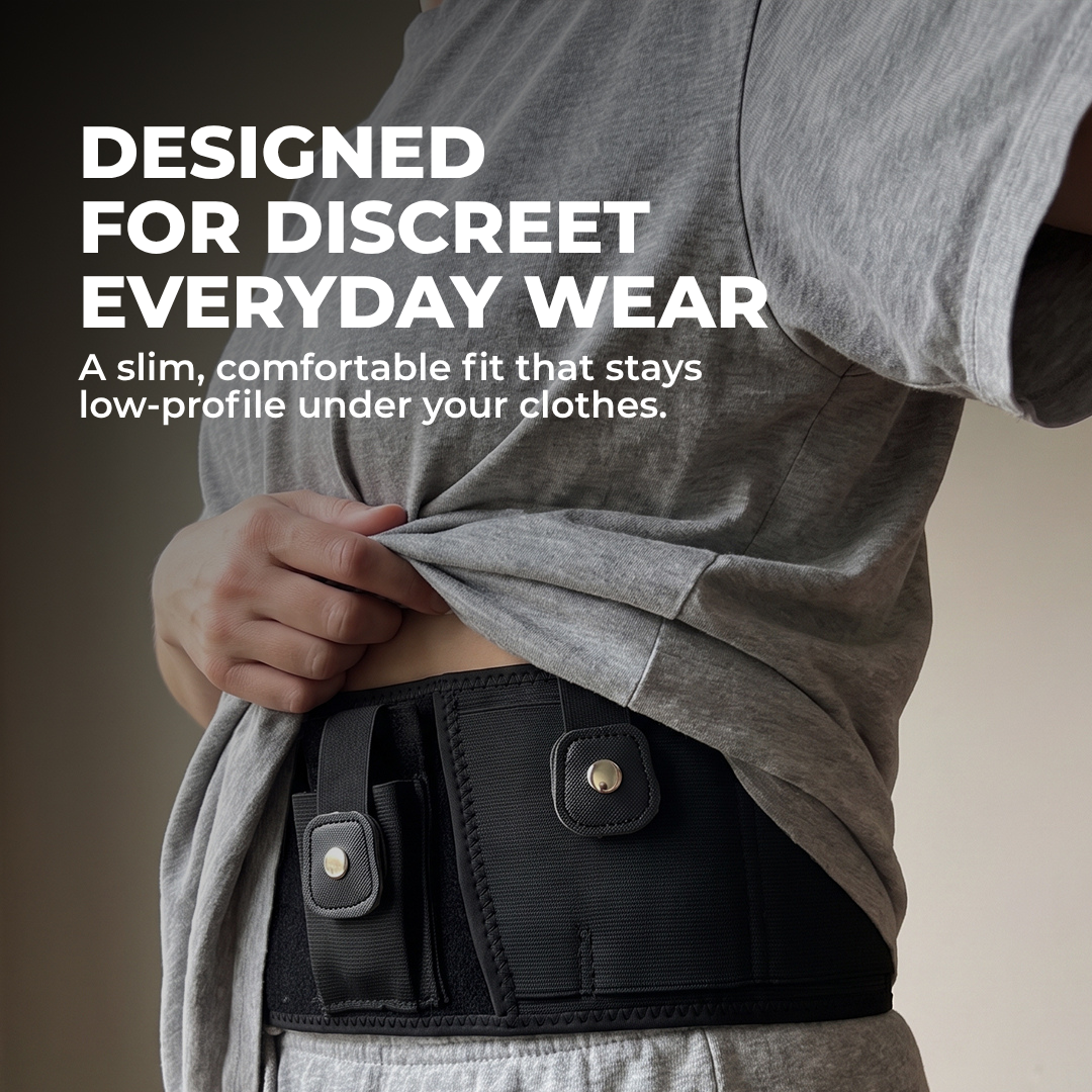 Unisex Concealed-Carry Belly Band Holster