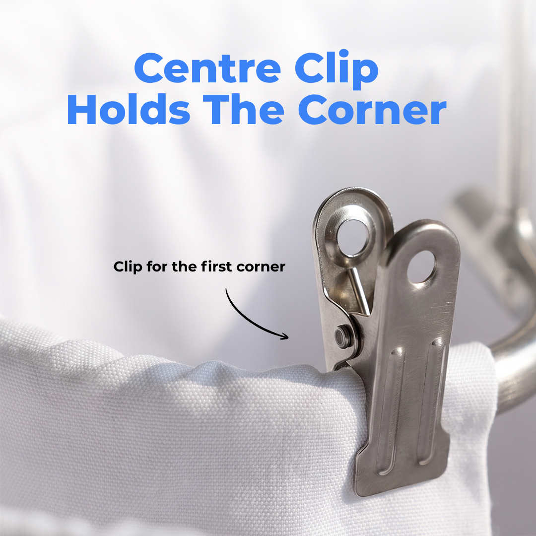 Spiral Sheet Hanger