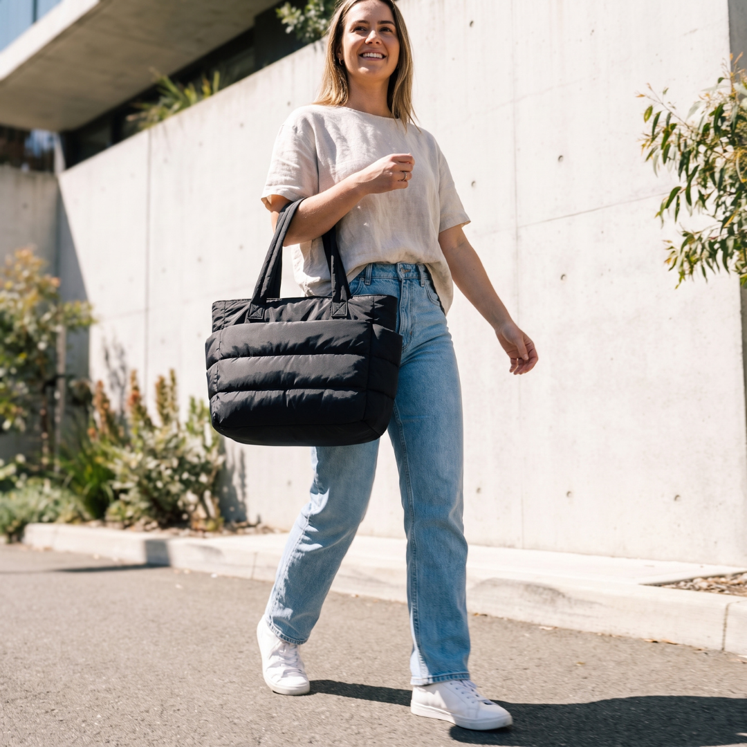 Soft Puffer Shoulder Bag