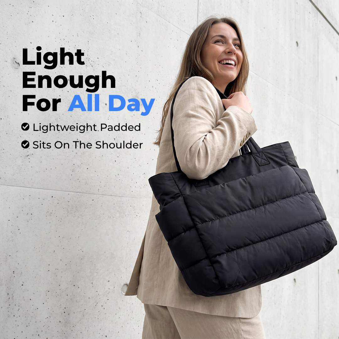 Soft Puffer Shoulder Bag