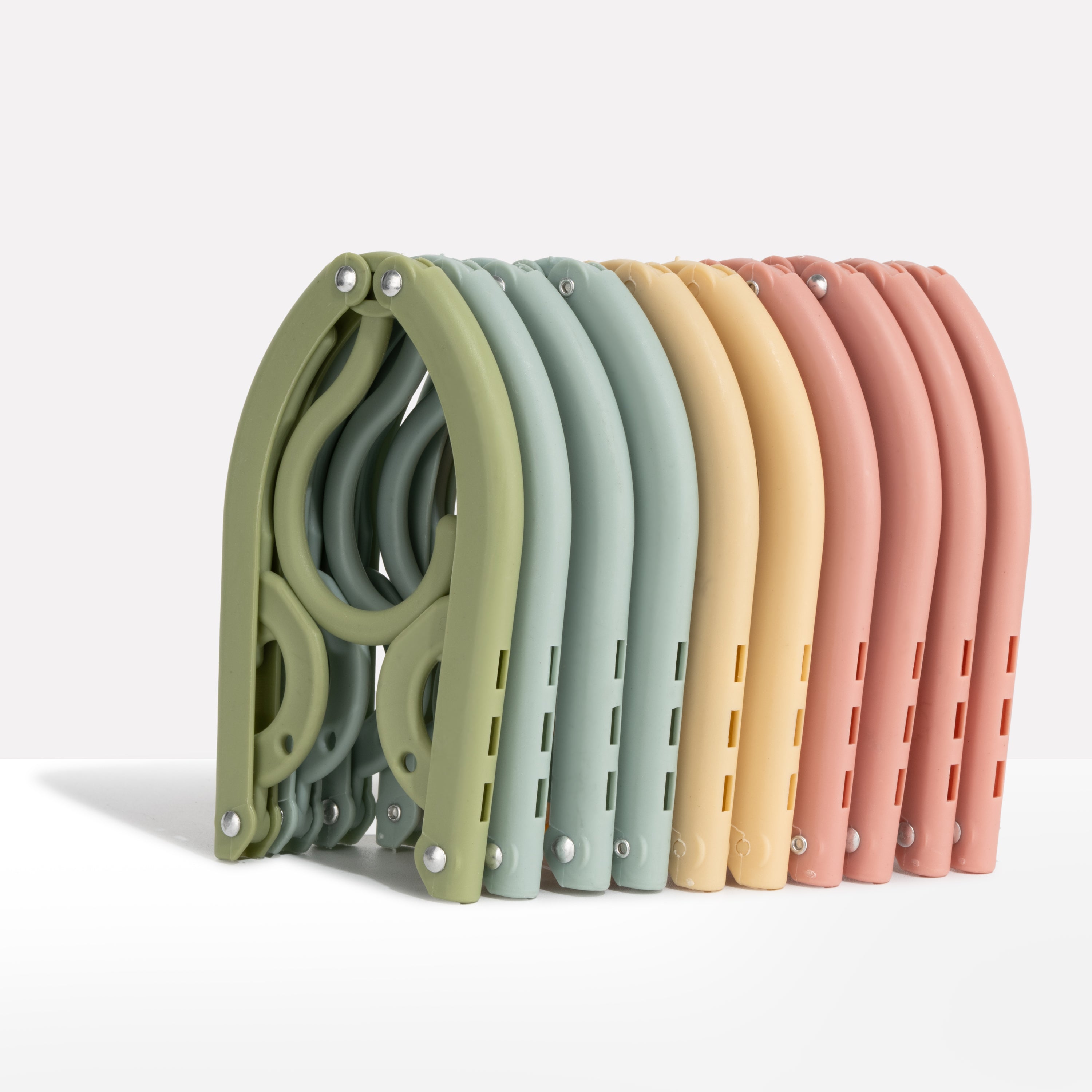 Foldable Travel Clothes Hangers 10pcs Set