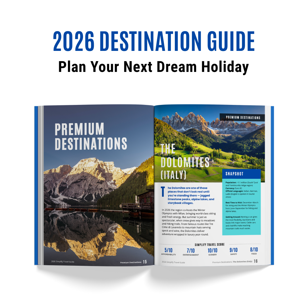 NEW Simplify Travel Guide - 2026 Edition