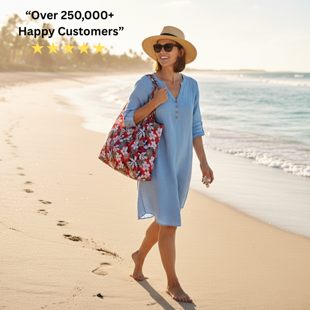 Foldable Lightweight Shopping Tote