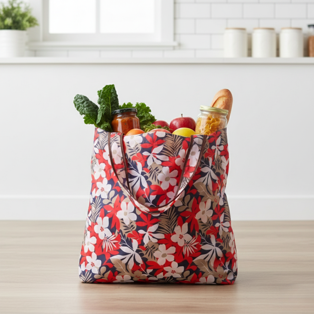 Foldable Lightweight Shopping Tote