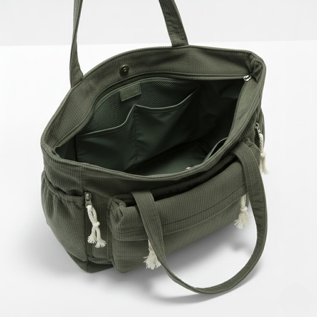 Sadie Corduroy Tote