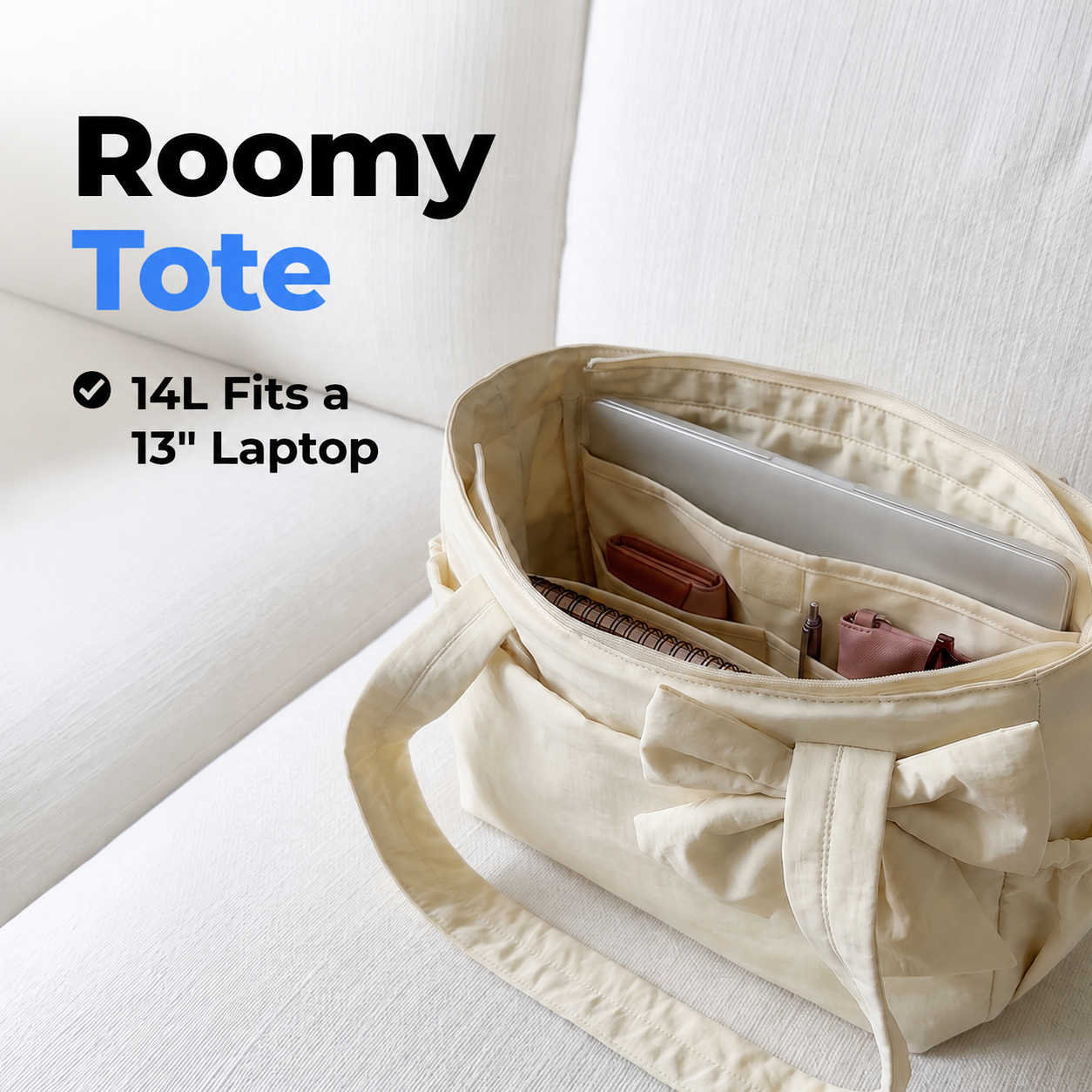 Roomy Everyday Tote Bag