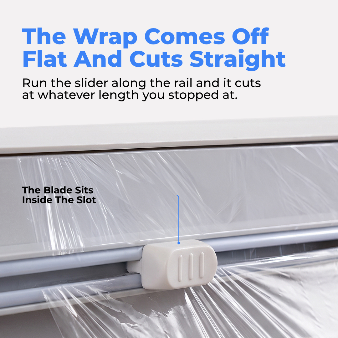 3 In 1 Cling Wrap Dispenser