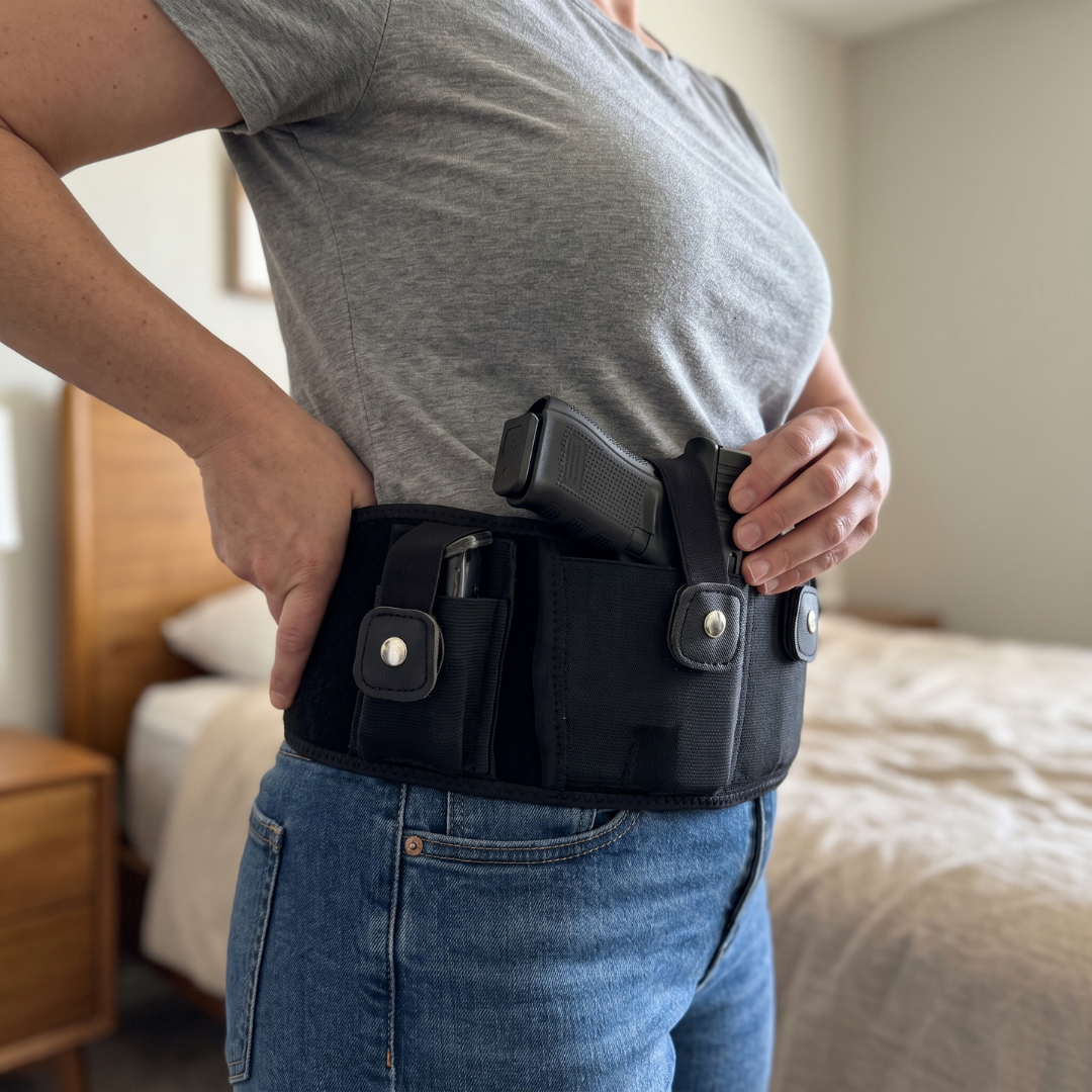Unisex Concealed-Carry Belly Band Holster
