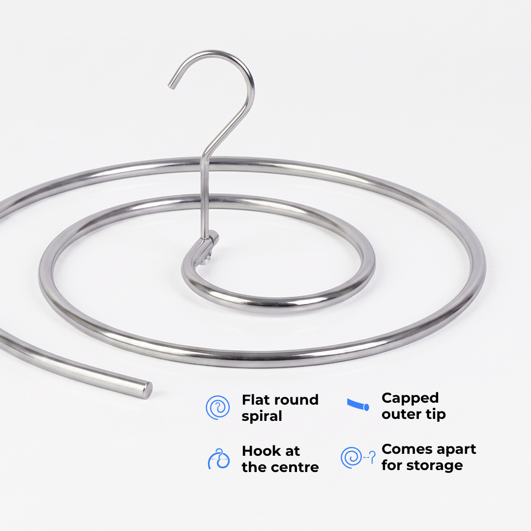 Spiral Sheet Hanger