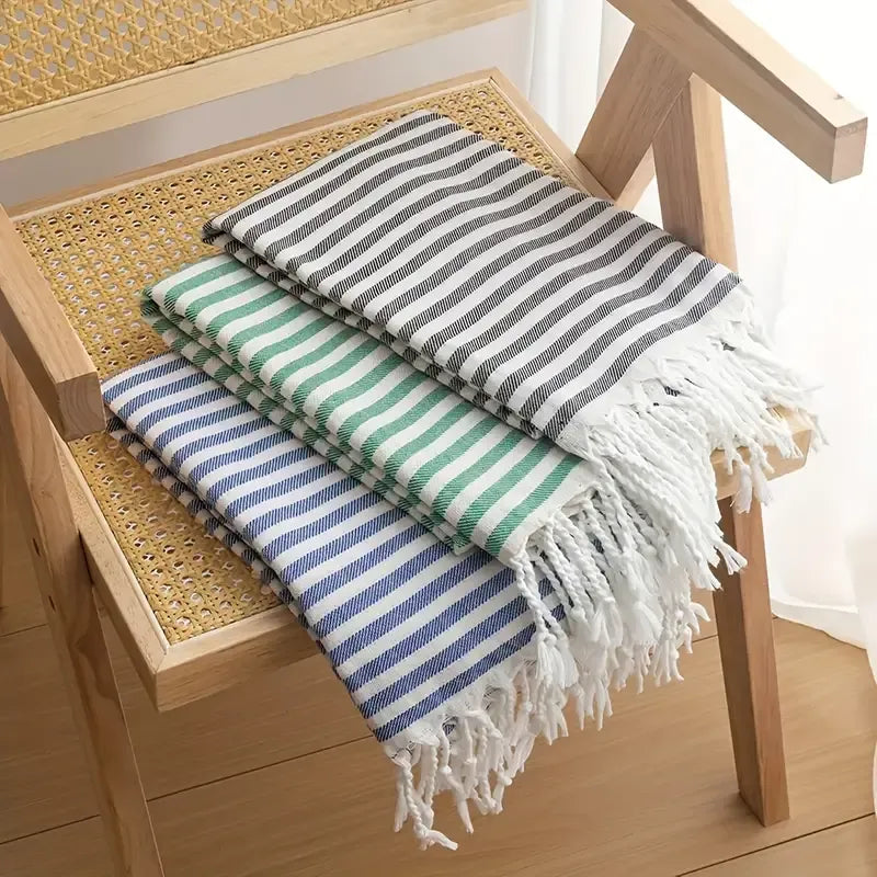 Coastal Stripe Turkish Towel