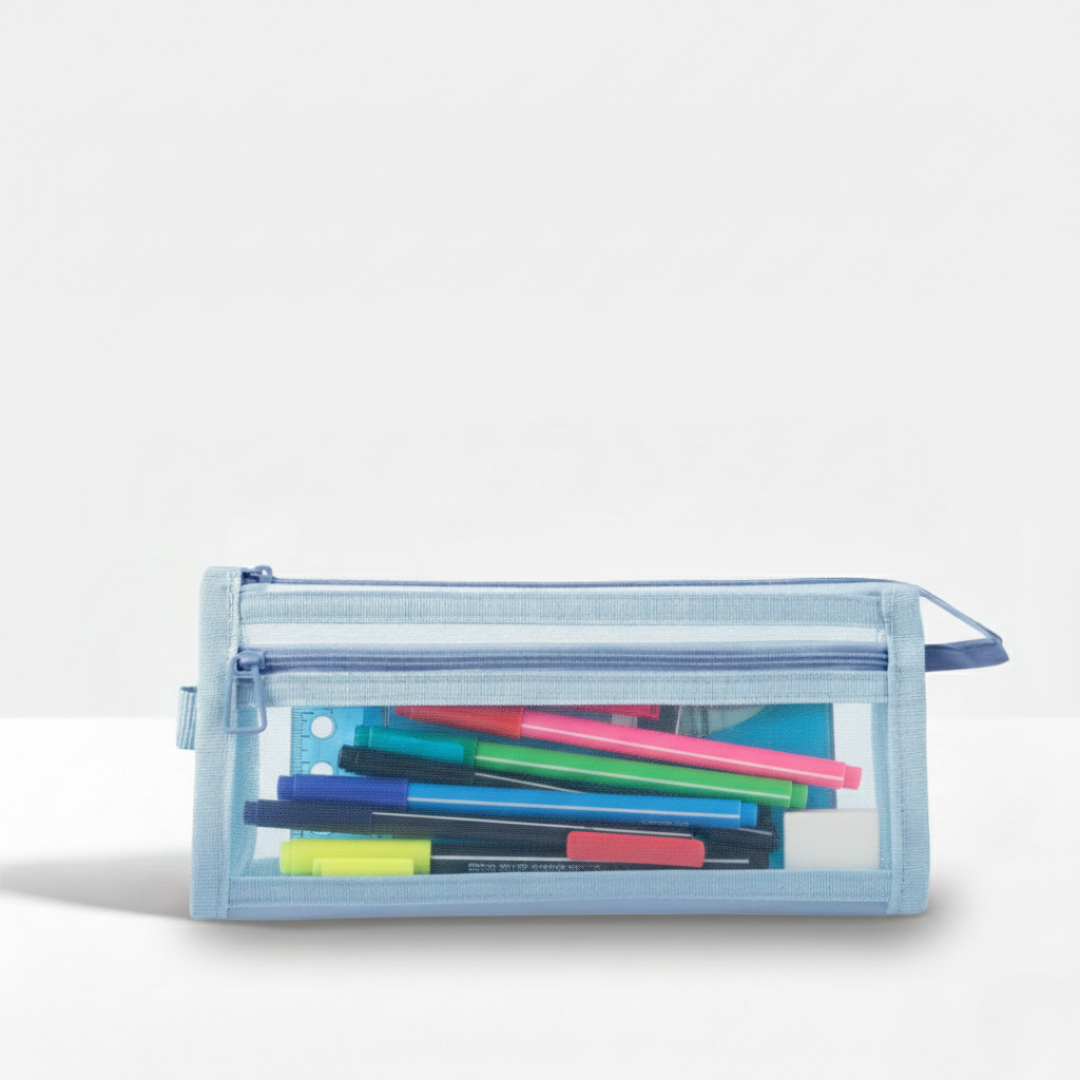 Frosted Transparent Pencil Case
