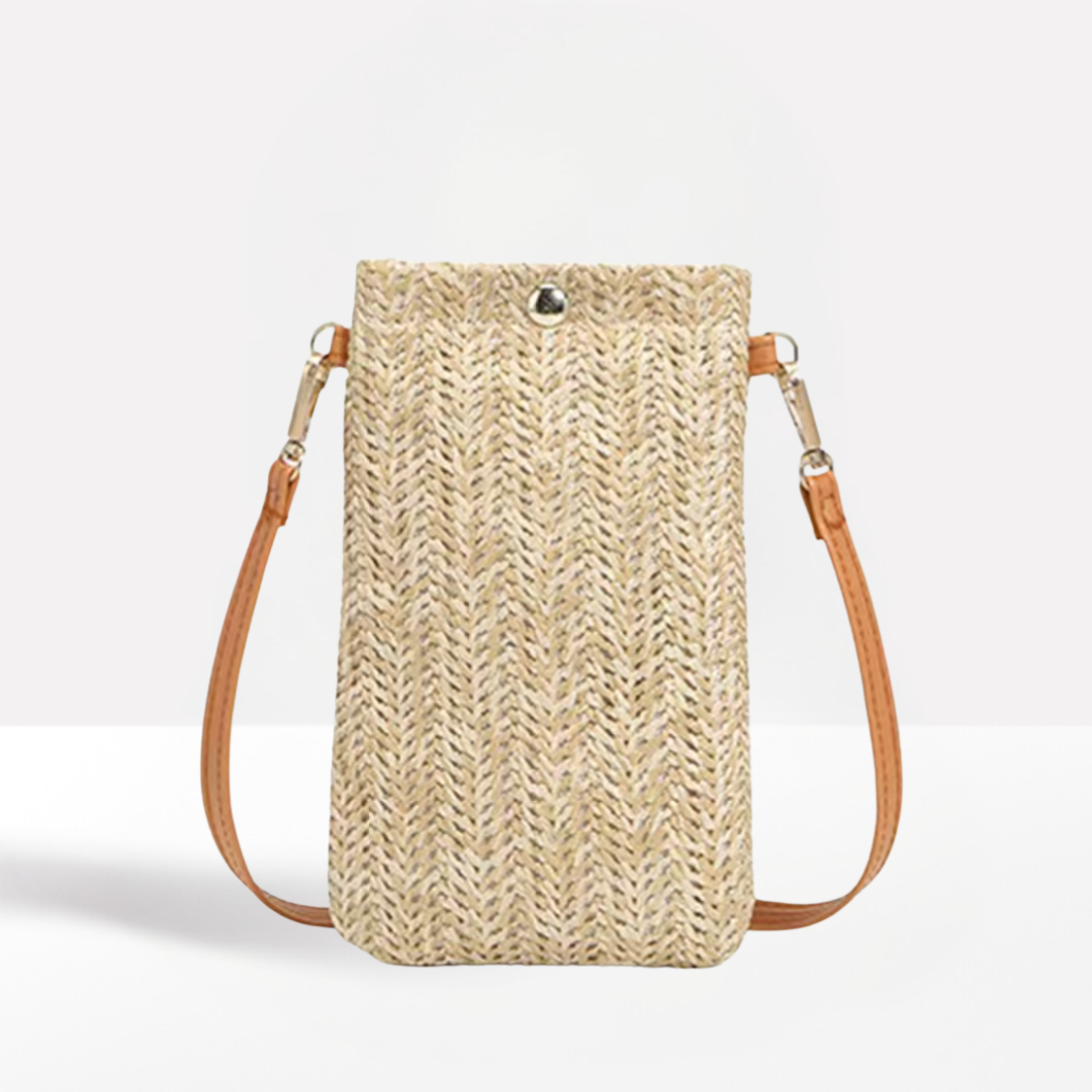 Isla Woven Phone Crossbody
