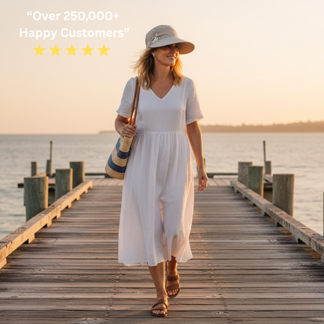 Packable Wide Brim Sunhat