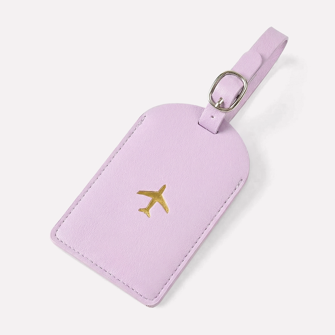 Leather Custom Luggage Tag