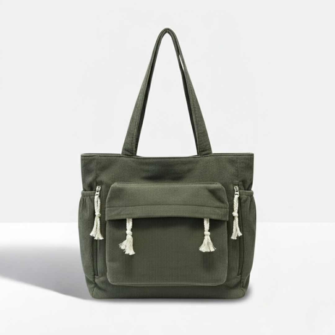 Sadie Corduroy Tote