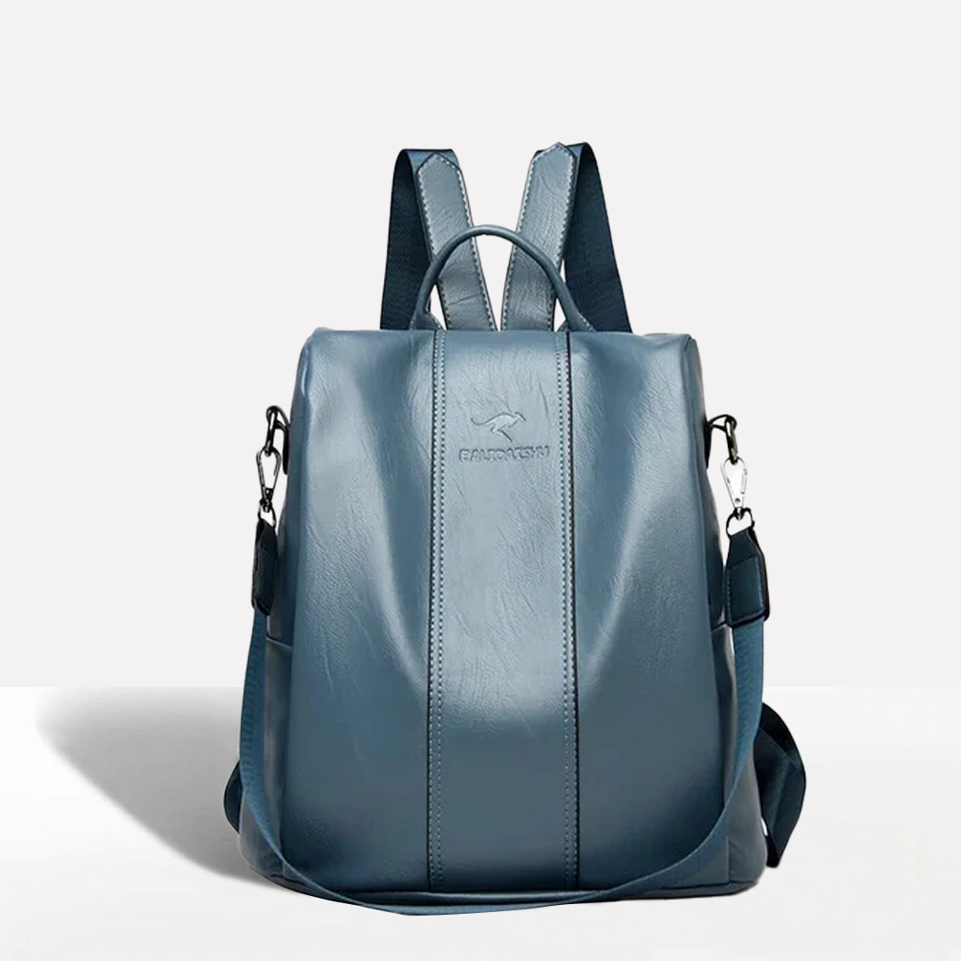 Tourer | Women's Anti-Theft Leather Backpack