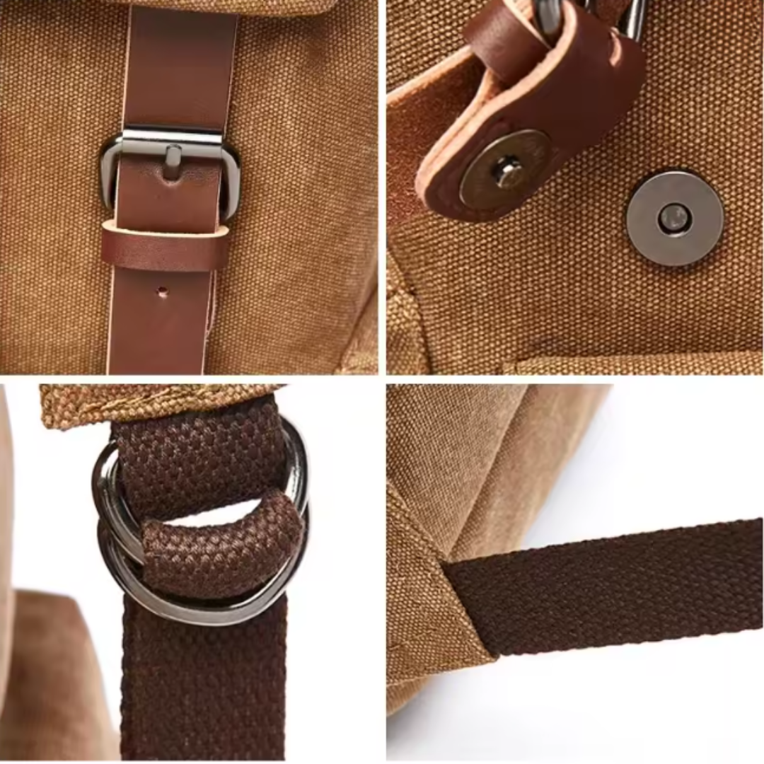 Vintage Anti-Theft  Backpack