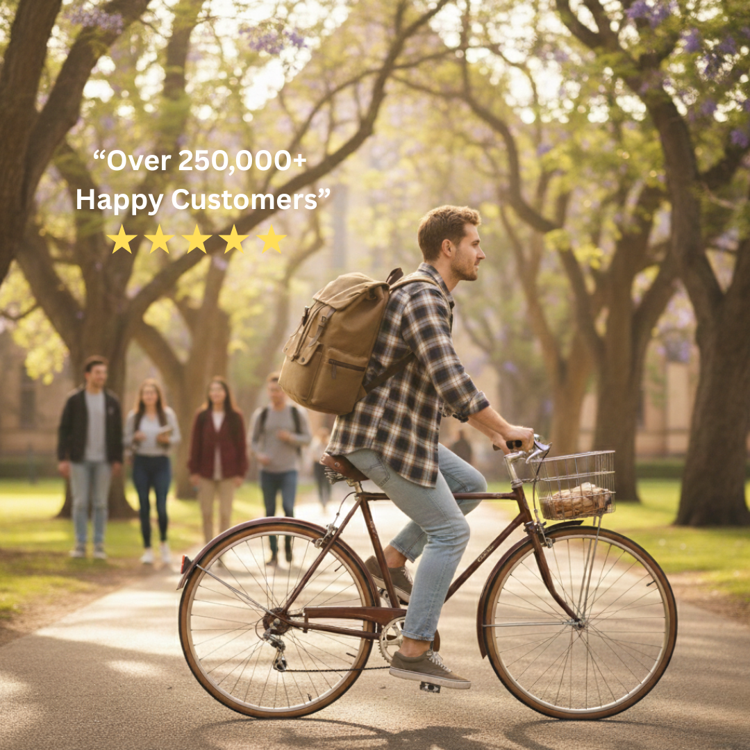 Vintage Anti-Theft  Backpack