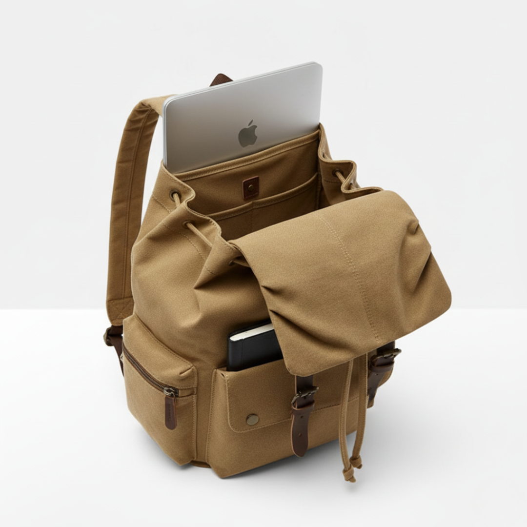 Vintage Anti-Theft  Backpack