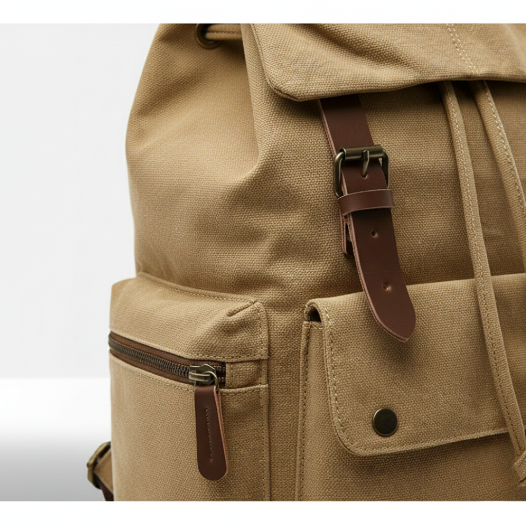 Vintage Anti-Theft  Backpack