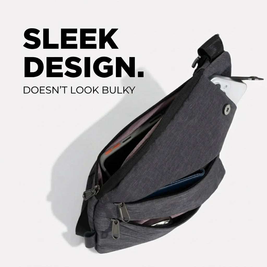 Anti-Theft Crossbody Bag